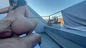 Outdoor fucking with italian pretty martina smeraldi and her big ass creampie action 😈🍑