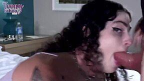 Hey, check out this tattooed sexy burglar Lydia Black fucking Seth Brogan for her quickie freedom in bed with deepthroat and riding.