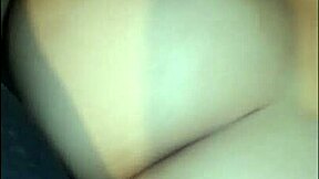 Big ass wife welcomes him home from work with tight anal creampie