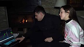 I uh, fuck my boyfriend's best friend right next to the fat cuckold and get creampie at knock knock club