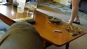 Cute little 18+ blonde lotions up in front of the camera like a total candid voyeur moment