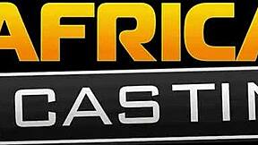 this submissive black babe got a rough blowjob and hard fucking from american guy during her amateur casting interview