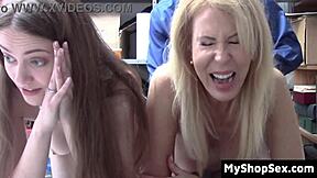 Shoplifting Grandmother And Suspect Both Faced Punishment In The Office