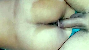 this young 18+ village girl tried her first time anal sex with that cute pussy getting hardcore pounding and tight ass stretched outdoors