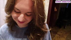 My angry roommate turned wild after spotting my cock in the kitchen. We had intense pov orgasm sex in the dorm.