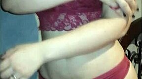 Big ass wife welcomes him home from work with tight anal creampie