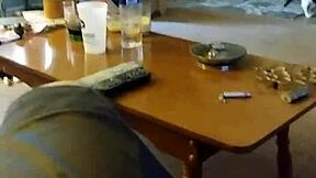 Cute little 18+ blonde lotions up in front of the camera like a total candid voyeur moment