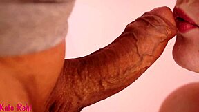 Juicy Sloppy Blowjob Close-Up With Teen Sucking Cum In Mouth Creampie