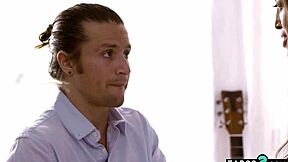 Innocent Kiss For Religious Asian Teen Alexia Anders Ends On Licking And Fucking Big Cock