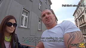 hunt4k coed with small tits hooks up for sex for cash outdoor public pickup giving angry husband a lesson watching..