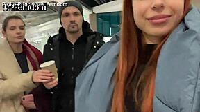 Oh My God Public Humiliation And Spitting From Petite Teen Princesses In Femdom Domination! Watch Slave Swallow Saliva In Outdoor Ffm Action!