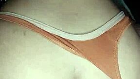 stepsister mistakes hole for accidental anal sex with big cock pov, cumming on her ass in homemade lingerie romp