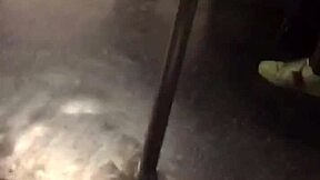 Big Ass Girl on Train Feels Intense Groping in College Voyeur Scene