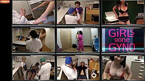 Neighbor teen Misty Addams explores first gyno with anal fingering