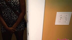 Petite brunette cutie evelyn gives long wet bj and gets her shaved pussy fucked doggystyle...