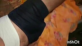 finally he got to fuck his stepsister in standing position while she was alone in her bedroom screaming in orgasm