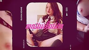 I gave this British teen 18+ a sloppy blowjob and tit wank, uh, first time fun