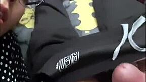 handjob with finish in hand - lotsa milk