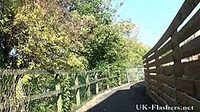 Check out black teen Candys public nudity and flashing her ebony babe body outdoors