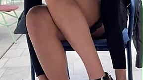 Oh wow, check this risky public flashing with 18yo teen model leading to intense pov creampie sex outdoors 😏