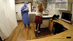 Wait, are you ready for ava siren in latex gloves and skirt getting her petite blonde pussy gaped missionary style? She's screaming as submissive slave with tattoo.