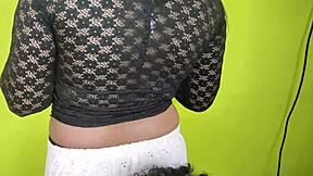 Horny Indian college girl sneaks to private room for juicy pussy fun with boyfriend