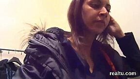 Adorable Czech Teen Teased in Supermarket and Penetrated in POV with Clothes Ripped