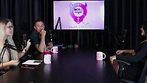 Brazilian Blonde in Lingerie Joins Swingers Group for Glamour Compilation at Swing House