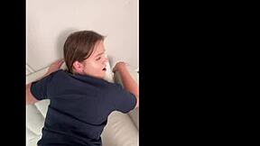 18 YO College Girl Ava Marina Fucked Hard In Dorm Room With Blowjob And Cowgirl Action!