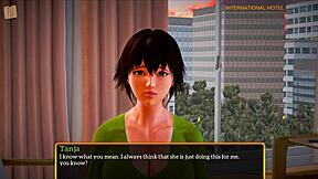 Does My New Family 449 Hide Erotic Futanari Secrets In Homemade Teen Games?