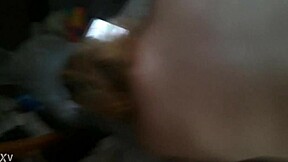 bbw asian celebrates birthday with young friend