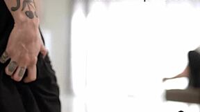 Small titted inked squirter wife vanessa vega can't control herself