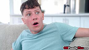 chores and blowjob become sexy teen 18+ stepsister allie addison new obsession with petite pornstar sucking rough doggystyle sex and bent over hardcore fucking.