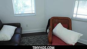 tiny latina stepdaughter sadie pop with big tits gets wrecked by stepdad sergeant miles 😈