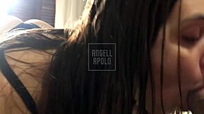 I compiled scenes of blowjobs with cumshots in mouth, on face, and small tits - part 1