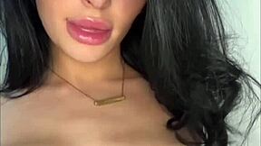 slutty american exchange student fingers herself