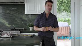 In a surprising turn, the tiny chick swiftly pulls pants down over a rumor about his massive dick size