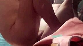 Young blonde takes on huge white monster cock in hardcore action 😈