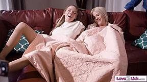 Lesbian Teachers Engage In Intense Foursome With Face Sitting And Muff Diving