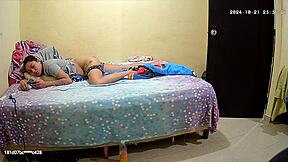 hey, hidden camera catches neighbor fucking my girlfriend and licking her ass part1 😏