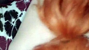 I find my neighbor trying new lingerie, we have fun time together with blowjob and creampie