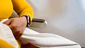 Intriguing wet vietnamese teen masturbates her pussy in the air