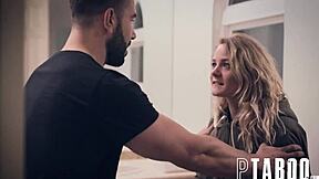 lisey sweet in charity case with deepthroat and pussy lick