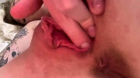 Russian girl fingers her pussy