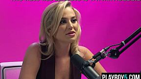 Big natural tits teen Blake Blossom explores self-pleasure to climax.