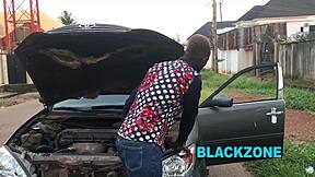 Damage CAR And SHE Needed HELP From Neighbor