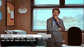 Νεαρή βαμπίρ 18+ σε καυτό οπτικό μυθιστόρημα γαμήσι