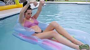 Latina Teen 18+ Pleasuring Jmacs Big Man Meat with Her Sweet Mouth