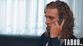 Cheating Michael Vegas shares busty Arab milf Karla in cum-soaked threesome with big tits blowjob and hardcore pov action.