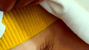 Intriguing wet vietnamese teen masturbates her pussy in the air